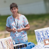 A Sunny Day for Occoquan ES Craft Fair